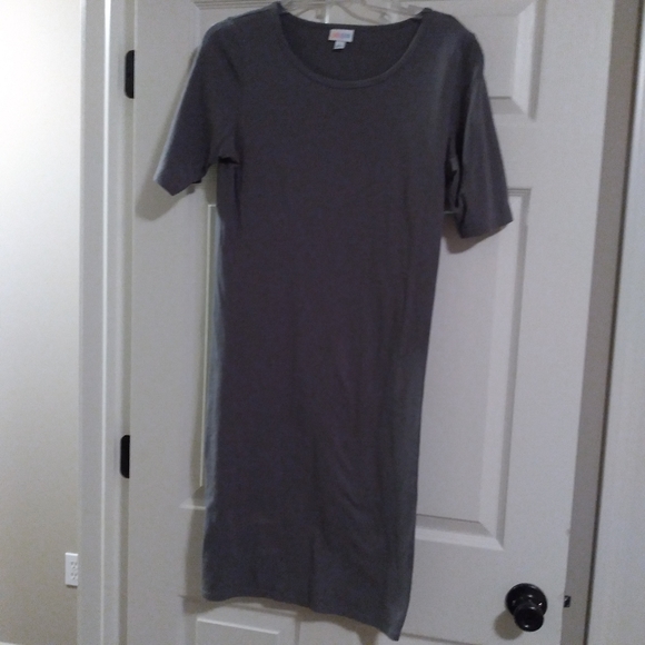 LuLaRoe Dresses & Skirts - Womens Olive Green Julia Dress LulaRoe